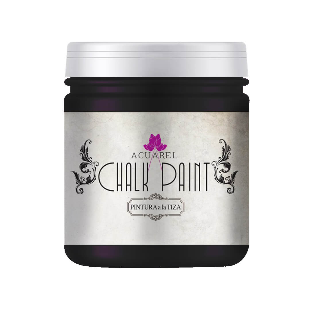  PINTURA A LA TIZA ACUAREL POTE 200  GRAMOS VIOLETA