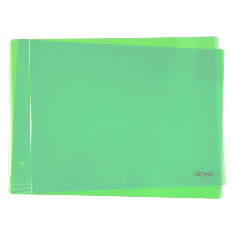  CARPETA ESCOLAR TAPA N5 AVIOS PP PASTEL VERDE