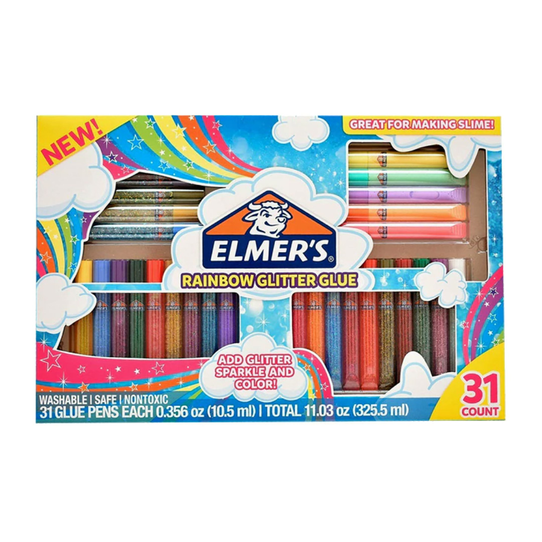  KIT ELMERS GLITTER RAINBOW X31