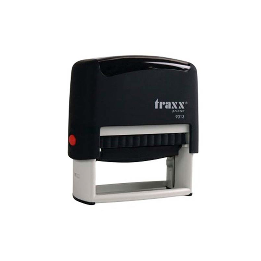  SELLO AUTOMATICO TRAXX 22X58MM NEGRO