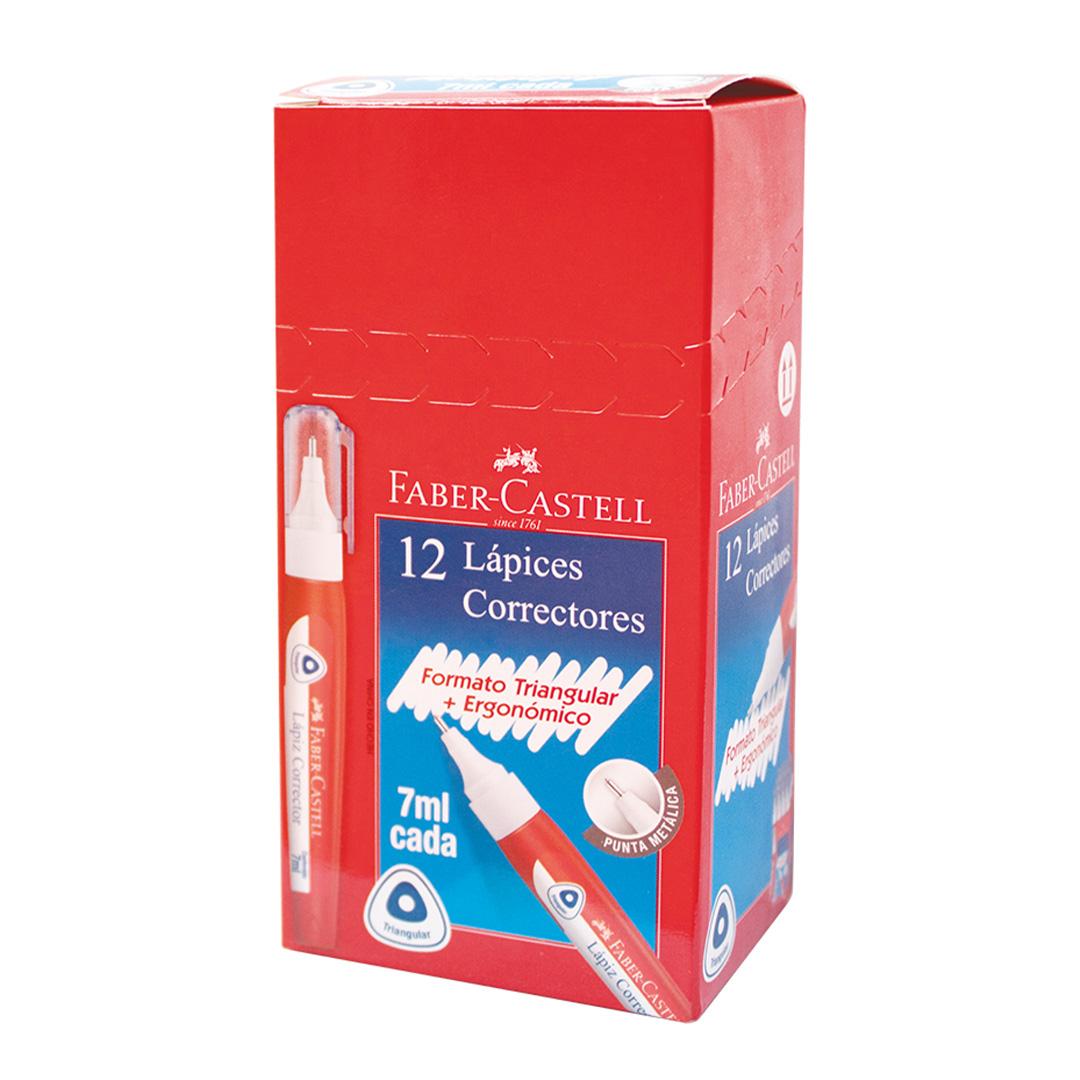  CORRECTOR FABER LAPIZ 7ML X 12