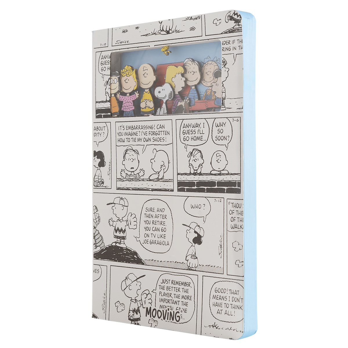  CUADERNO MOOVING MAGIC LAYERS 14X21;
COSIDO SNOOPY