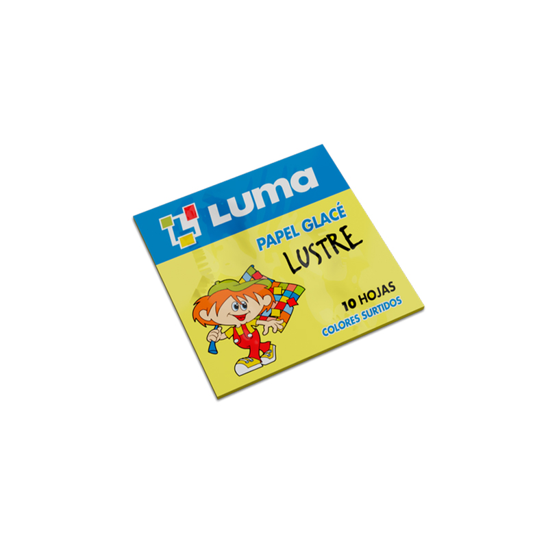  PAPEL GLASE LUSTRE LUMA X10H X50 SOBRES