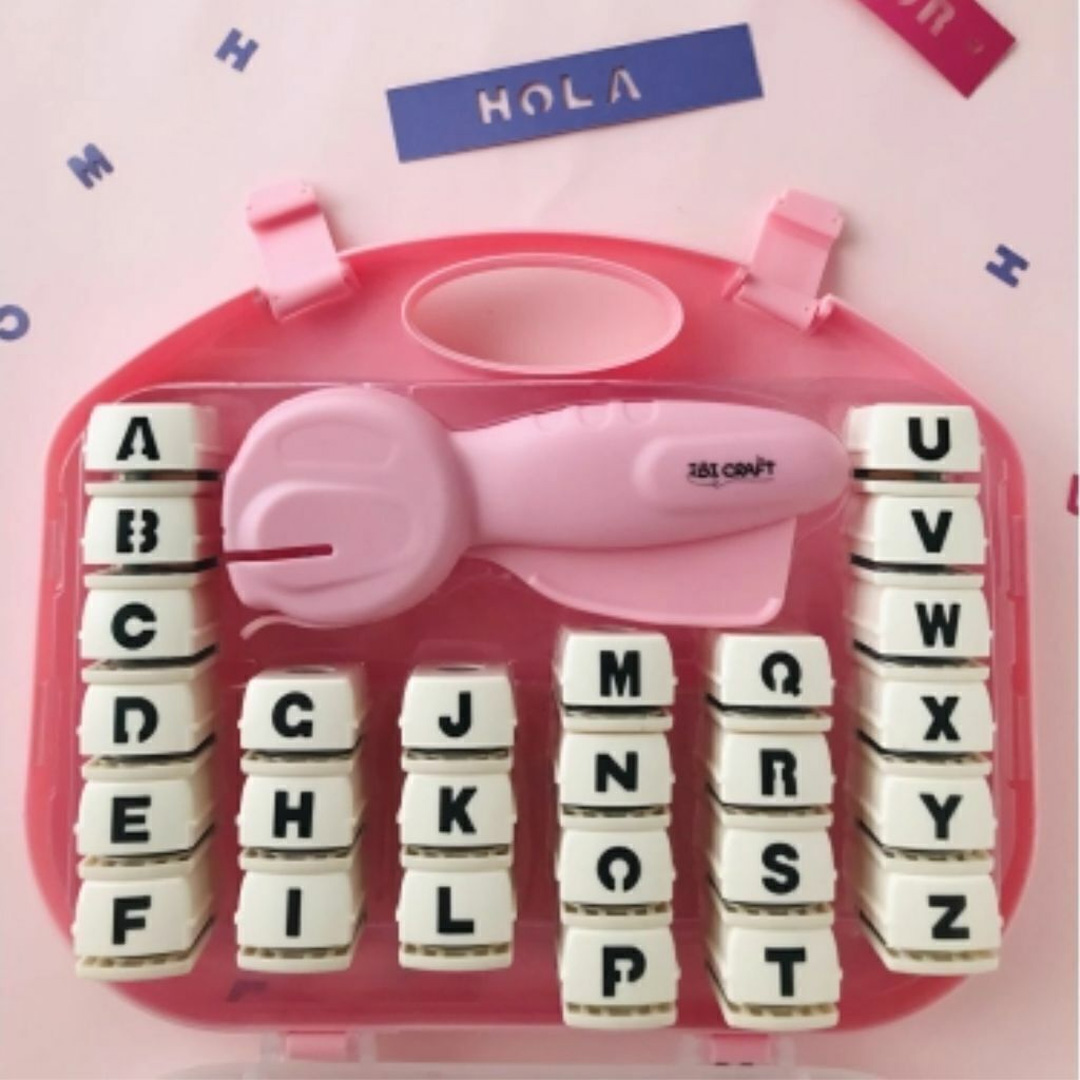  SET IBICRAFT VALIJA ALFABETO 26 LETRAS