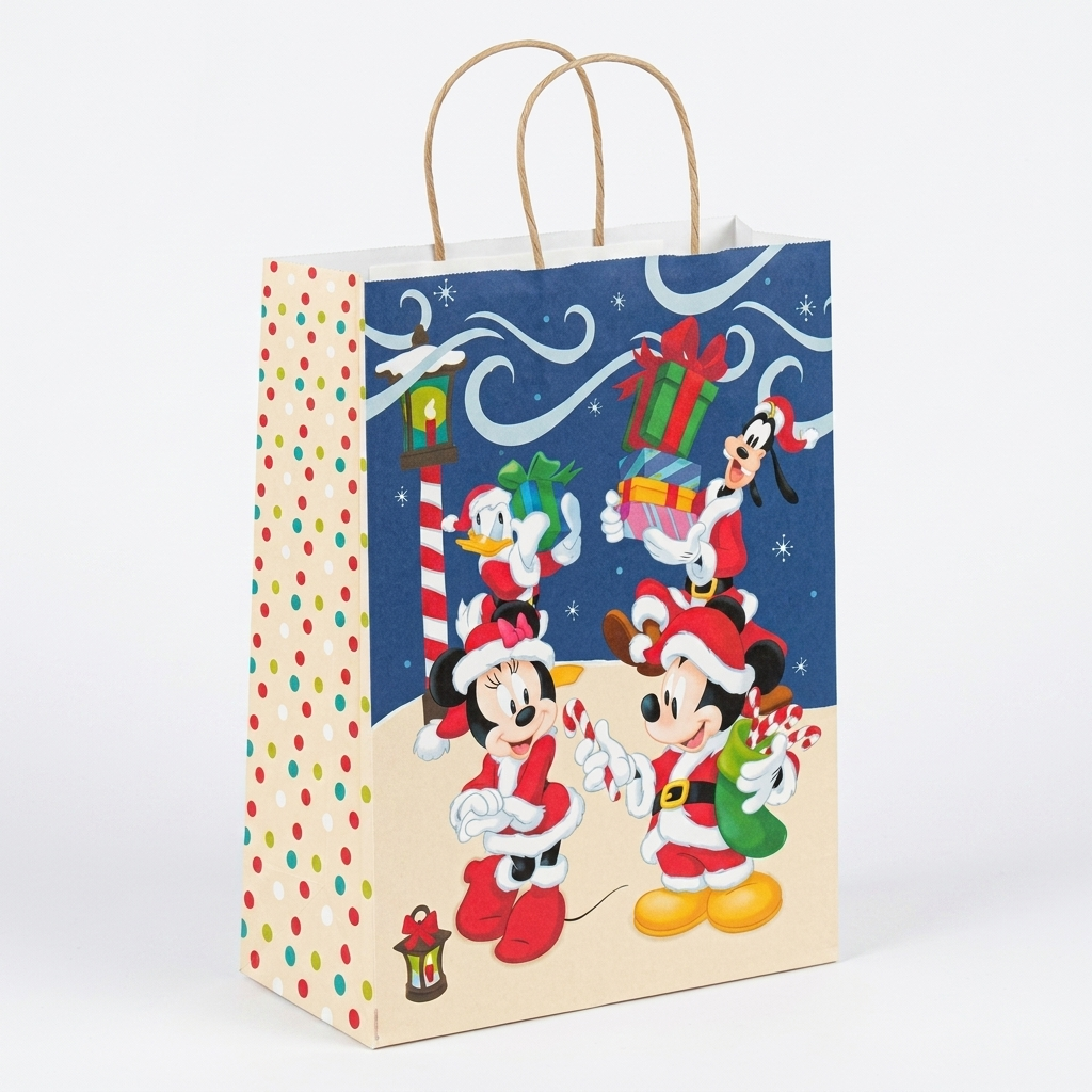  BOLSA PAPEL FANTASIA BRANDPACK 30X12X41 X25 DISNEY FIESTA