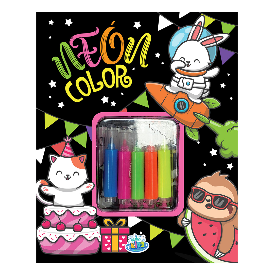  LIBRO PLOW NEON COLOR CONEJO