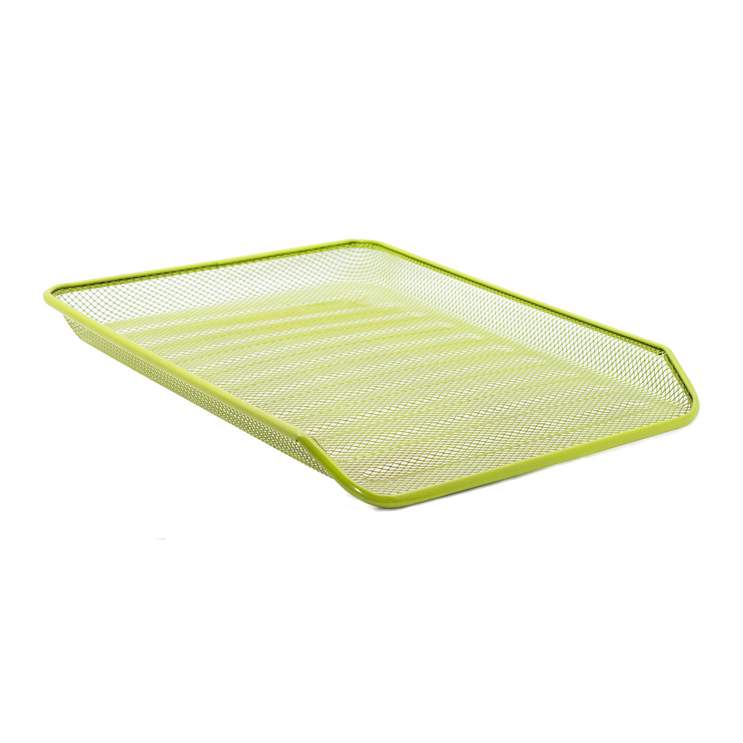 BANDEJA A4 VALUES MESH VERDE LIMON