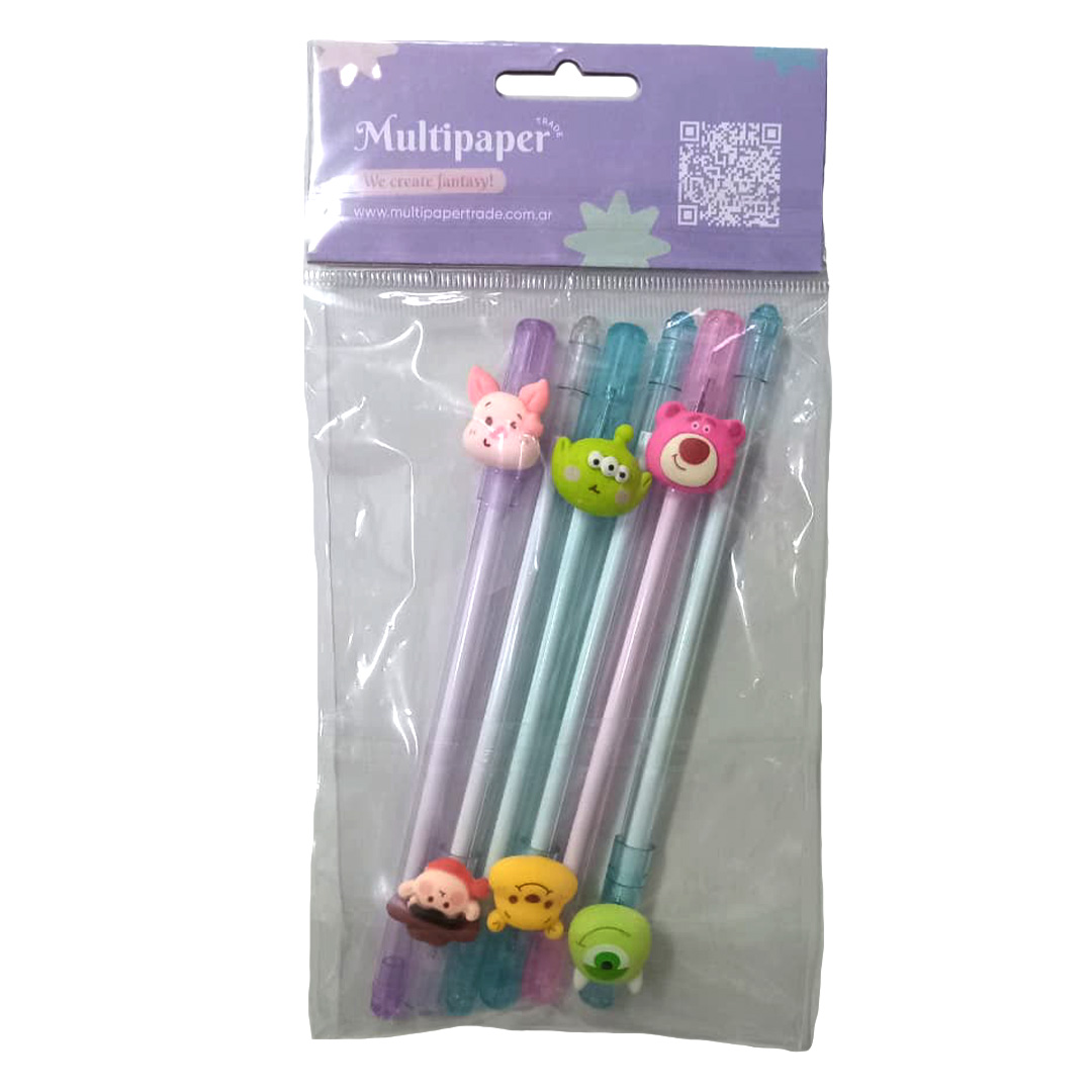  BOLIGRAFO MULTIPAPER MOOVIES X6