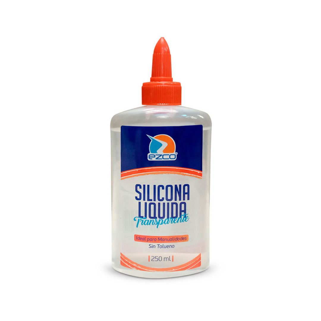  ADHESIVO SILICONA LIQUIDA EZCO 250ML  CAJA X6