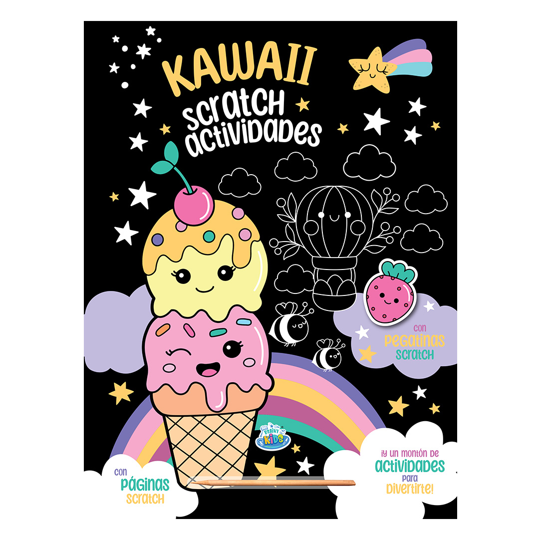  LIBRO PLOW SCRATCH ACTIVIDADES KAWAII