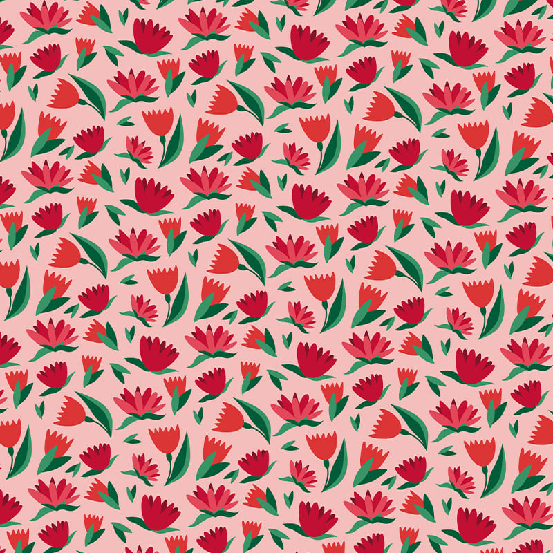  PAPEL AFICHE MURESCO FANTASIA 70X100  X10H TULIPANES