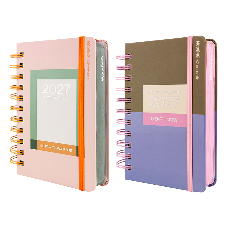  AGENDA MOOVING 10X15 DIA POR PAGINA  CHROMATIC