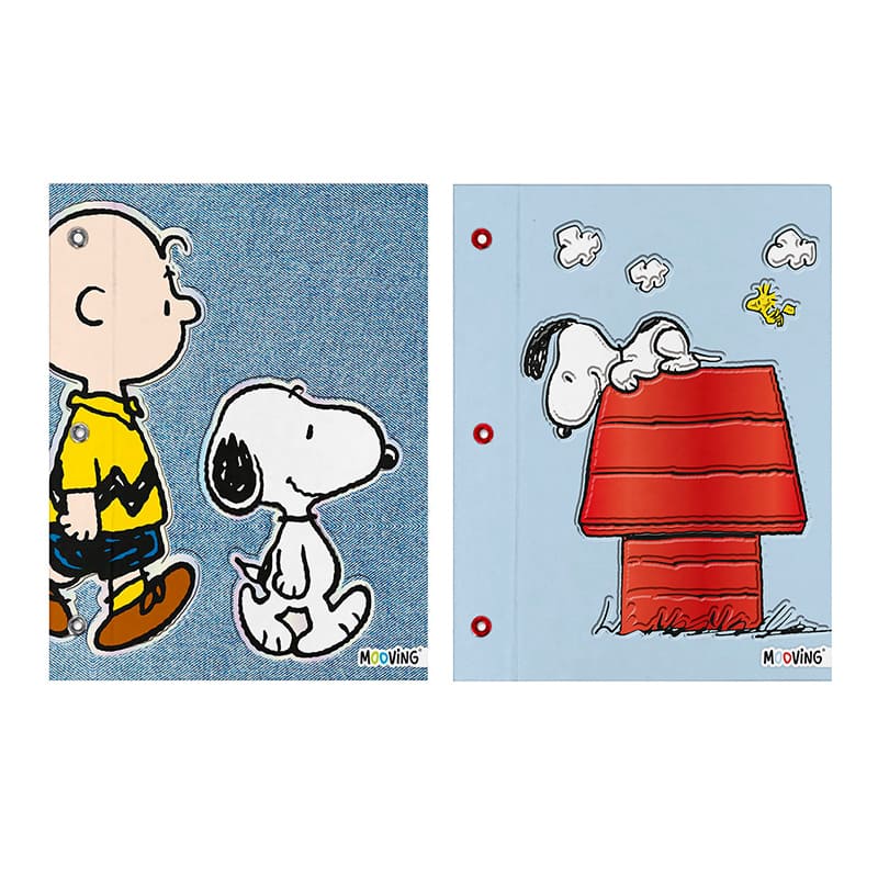  CARPETA ESCOLAR TAPA N3 MOOVING  SNOOPY