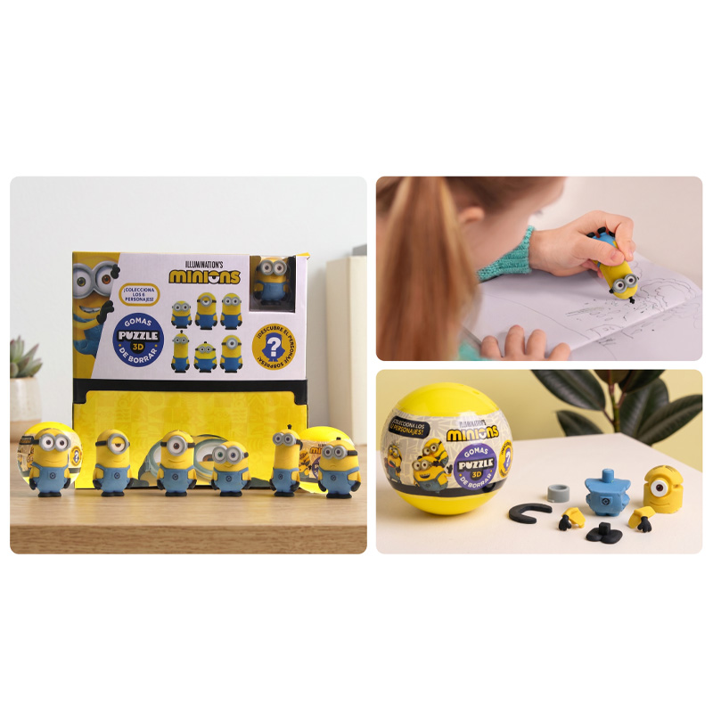  GOMA WERO ROMPECABEZA X30 MINIONS