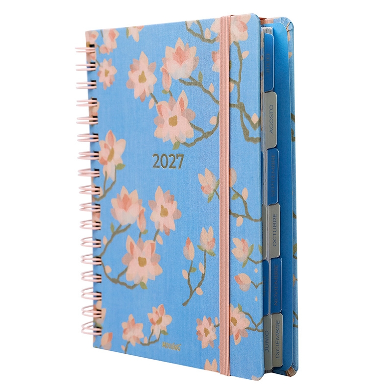  AGENDA MOOVING 16.5 X 22 DÍA POR PAGINA CEREZO