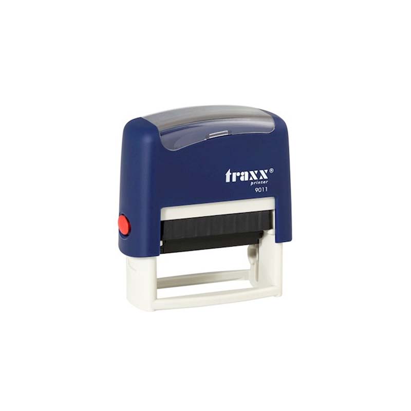  SELLO AUTOMATICO TRAXX 14X38MM AZUL