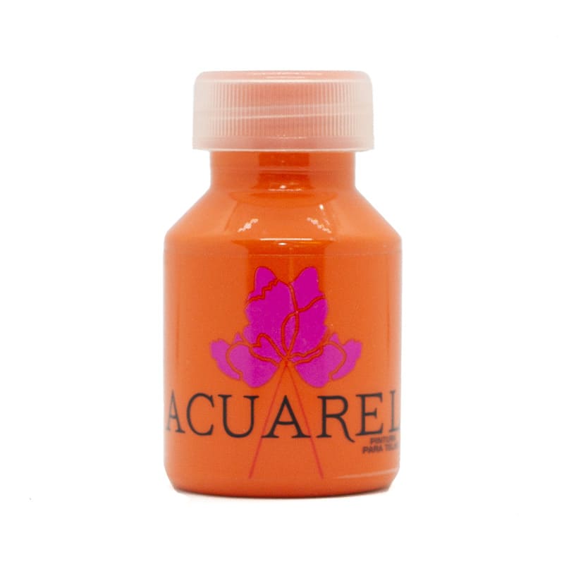  PINTURA PARA TELA ACUAREL 50CC NARANJA;
PACK X6