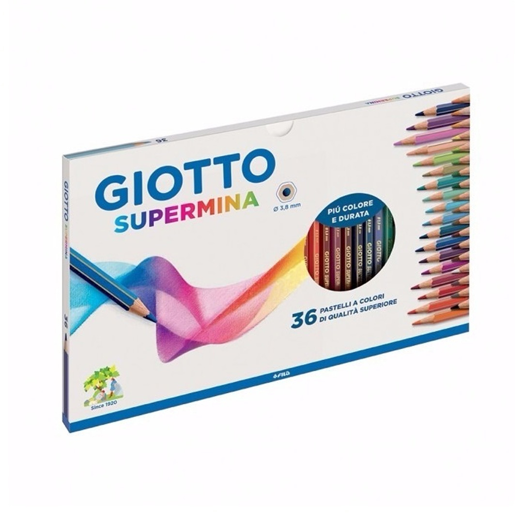  LAPIZ COLOR GIOTTO SUPERMINA X36