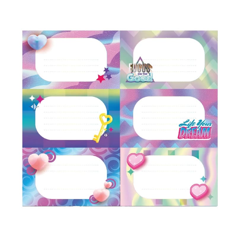  ETIQUETA ESCOLAR INKDROP FLASH