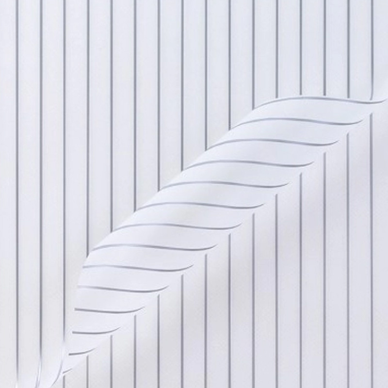  PAPEL COREANO IBICRAFT ESMERILADO BORDE PLATA X10H 56X56