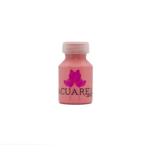  PINTURA PARA TELA ACUAREL 50CC  ROSA  PACK X6