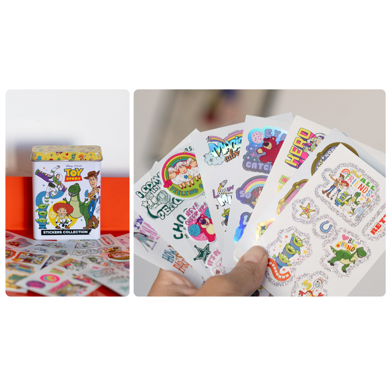  STICKERS LATA WERO TOY STORY 8 PLANCHAS PACK X10