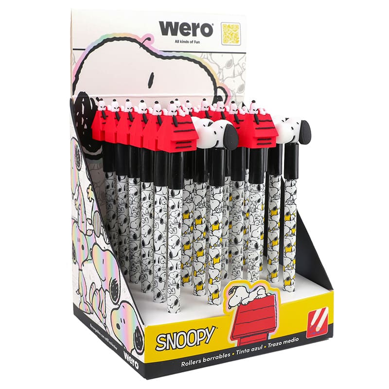  ROLLER BORRABLE WERO DISPLAY X24 SNOOPY