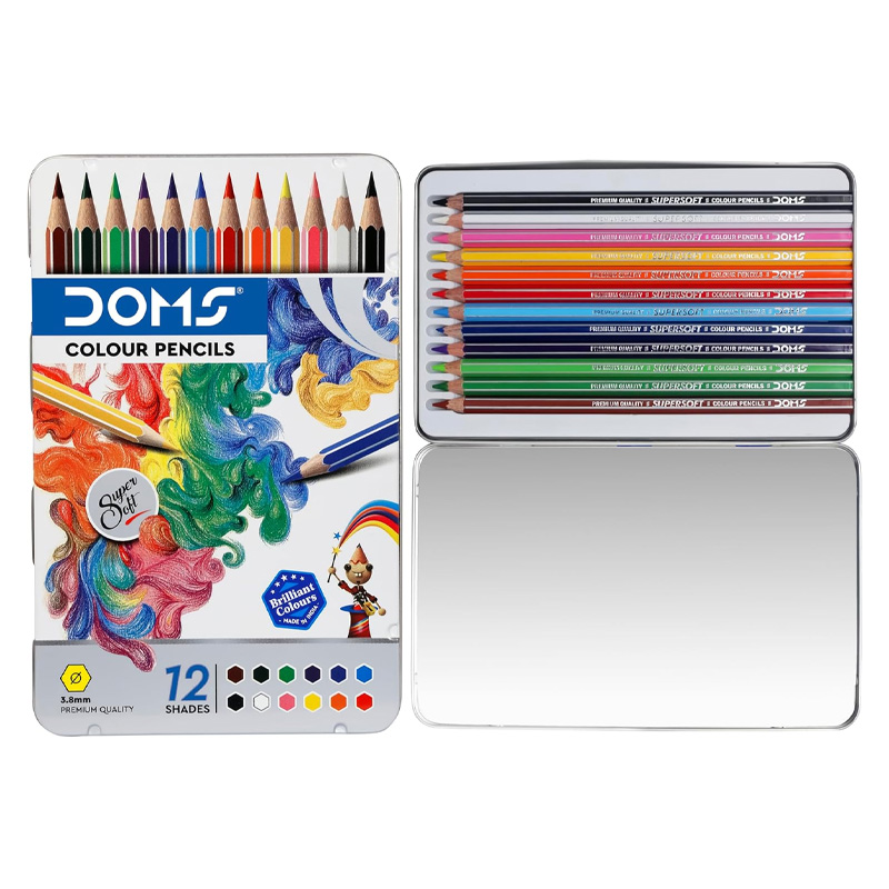  LAPIZ COLOR DOMS SUPERSOFT LATA X12