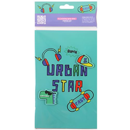  CUADERNO MULTIPAPER 13X20 TAPA FLEXIBLE 3D DINOS 32 HOJAS RAYADAS PACK X8
