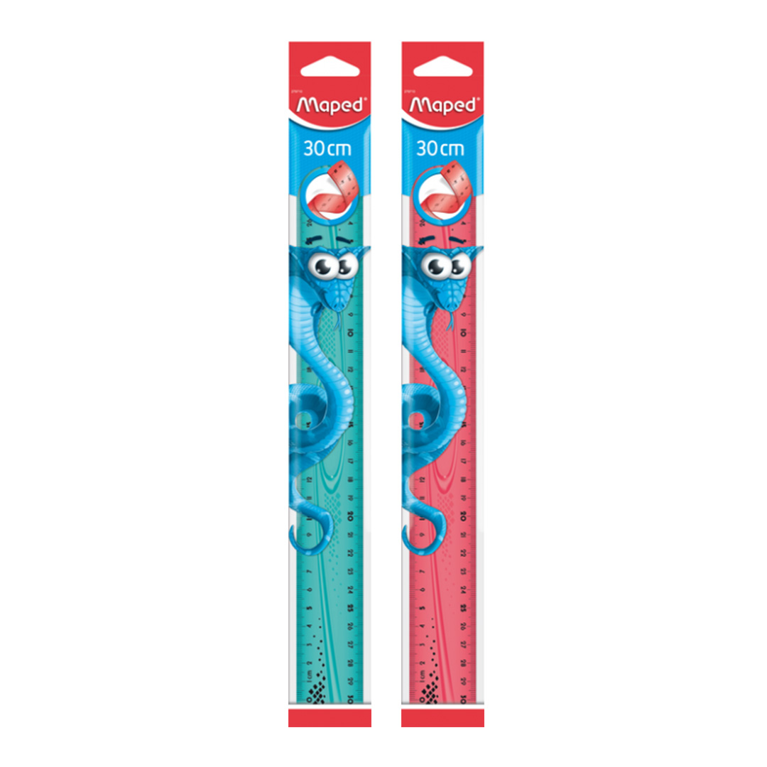  REGLA 30CM MAPED TWIST Y PULSE FLOW PACK  X1