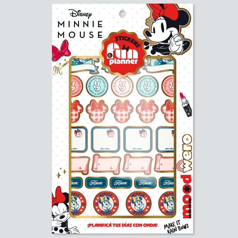  STICKERS PLANNER WERO MINNIE