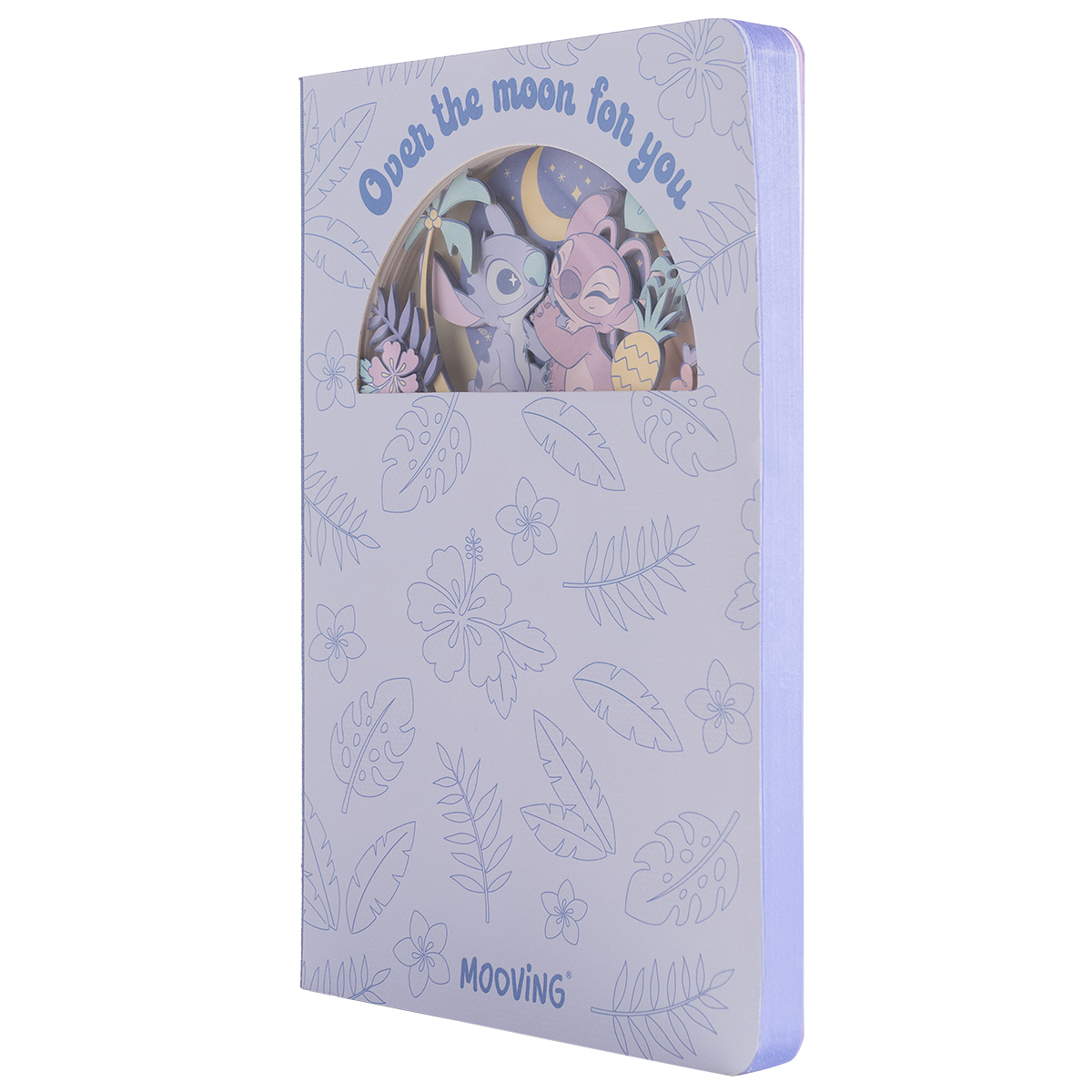  CUADERNO MOOVING MAGIC LAYERS 14X21;
COSIDO STITCH