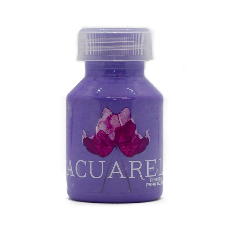  PINTURA PARA TELA ACUAREL 50CC LAVANDA;
PACK X6