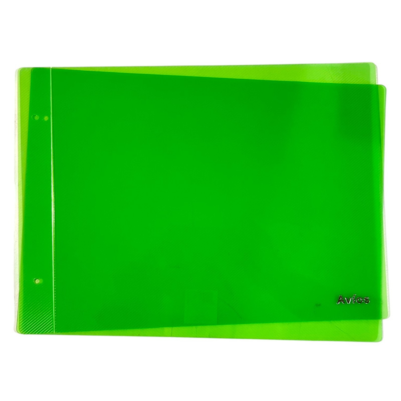  CARPETA ESCOLAR TAPA N5 AVIOS PP VERDE
