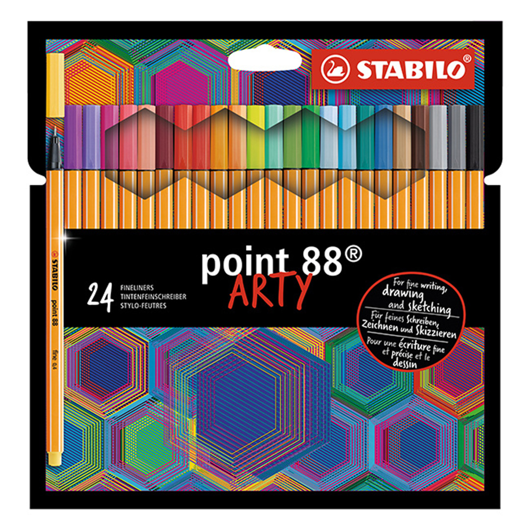  MICROFIBRA STABILO POINT 88 ARTY X24