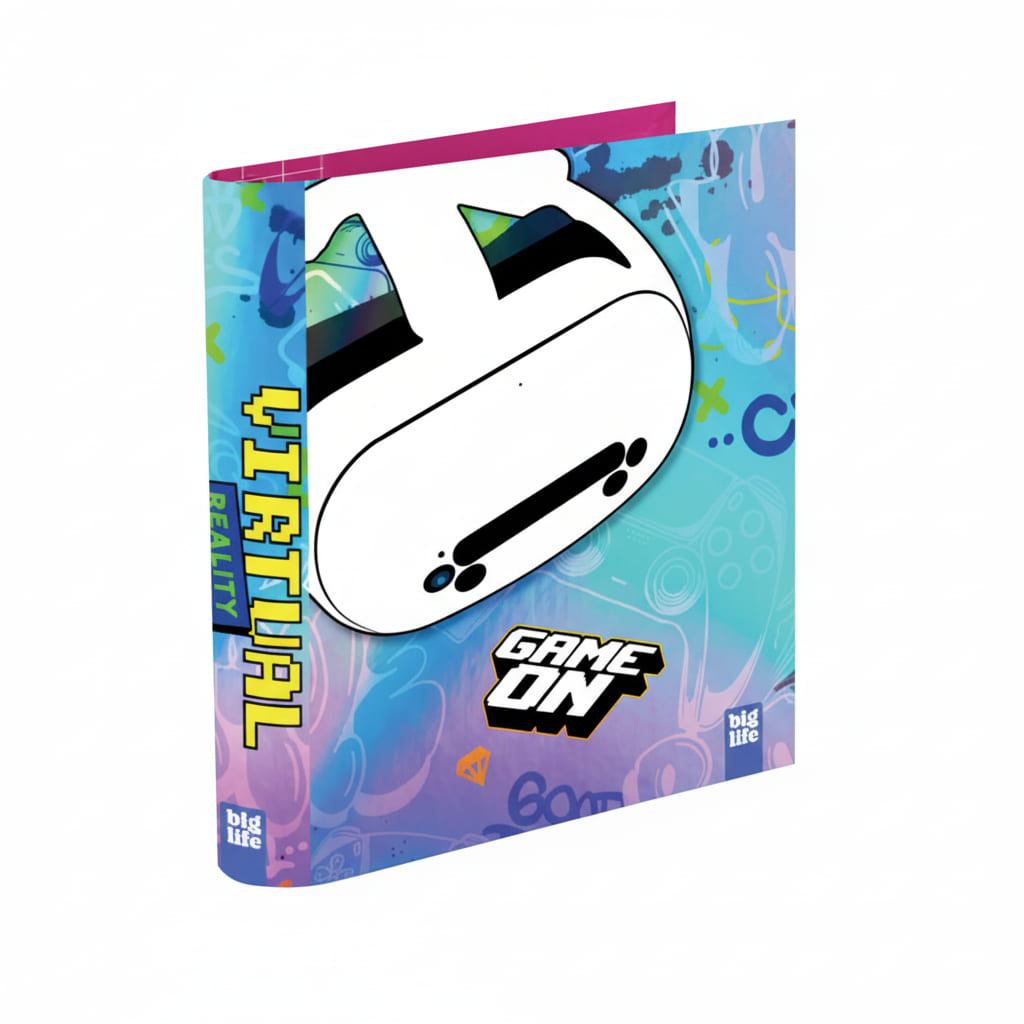  CARPETA ESCOLAR PPR 3X40 GAMER 3