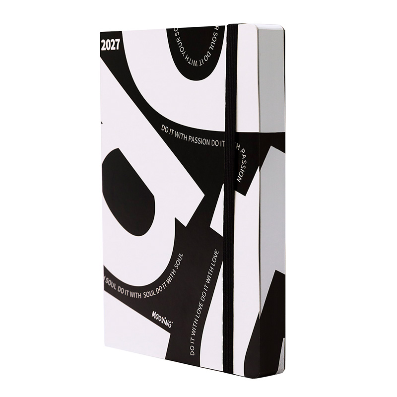  AGENDA MOOVING 15X21 DÍA POR PAGINA  BLACK