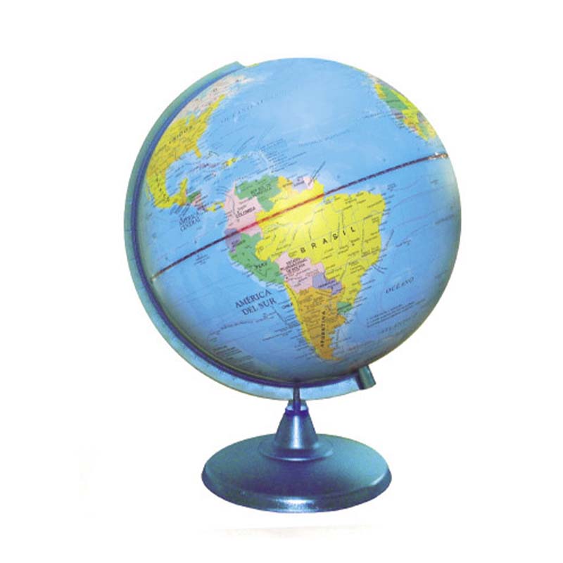  GLOBO TERRAQUEO 307W PLOW BASE PLASTICA 30CM