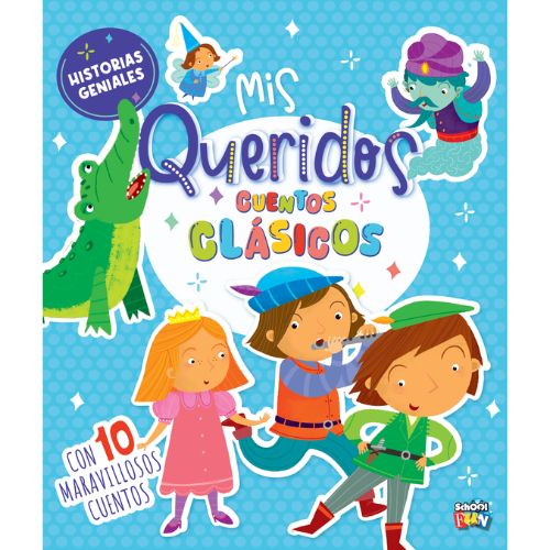  LIBRO PLOW HISTORIAS GENIALES MIS  QUERIDOS CUENTOS MAGICOS