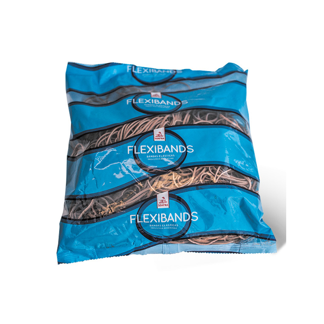  BANDA ELASTICA SOAFRA FLEXIBLE N40 500 GRAMOS BOLSA