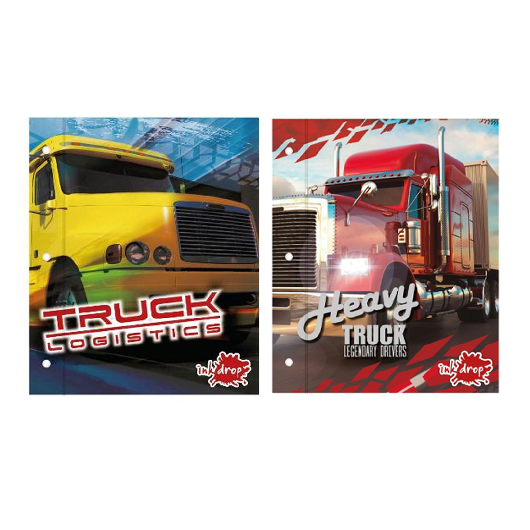  CARPETA ESCOLAR TAPA N3 INKDROP POWERTRUCKS