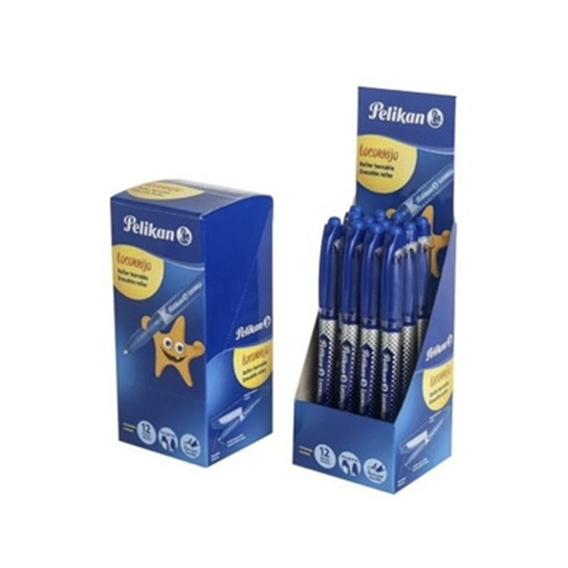 ROLLER BORRABLE PELIKAN LOCORRIJO AZUL