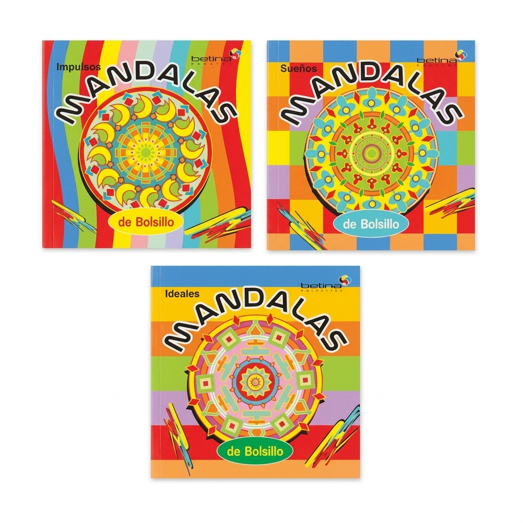  LIBRO BETINA MANDALAS DE BOLSILLO PACK;
X20
