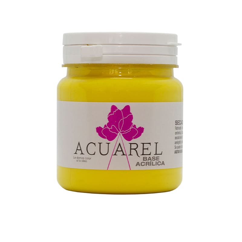 BASE ACRILICA ACUAREL 200CC AMARILLO