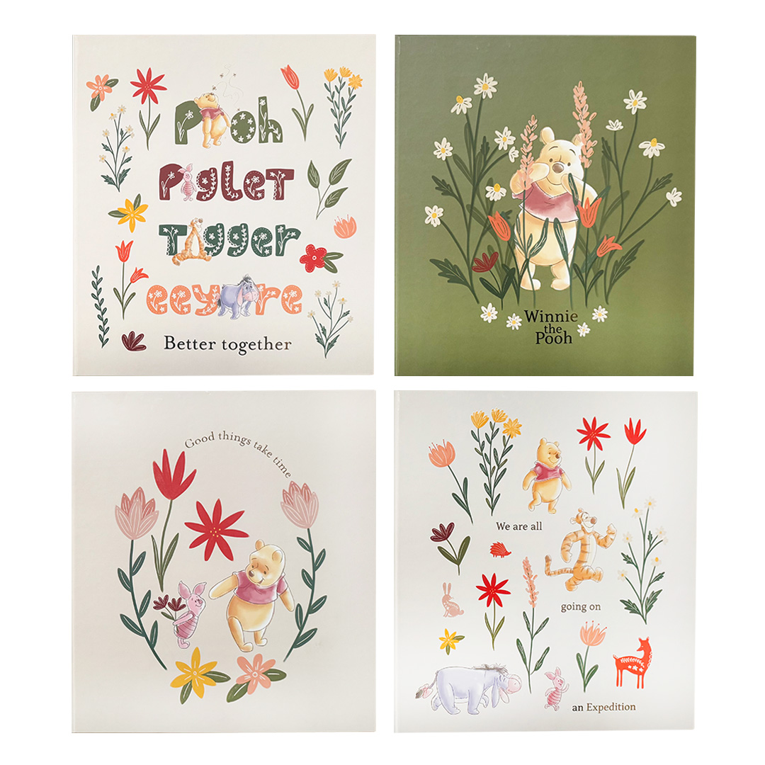  CARPETA ESCOLAR EZCO 3X40 SURTIDO WINNIE  THE POOH