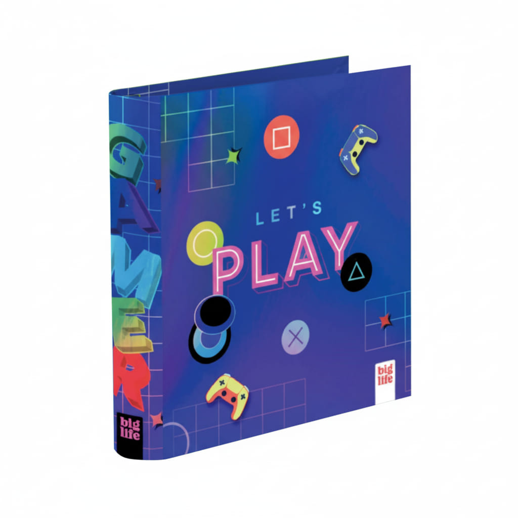  CARPETA ESCOLAR PPR 3X40 GAMER 1