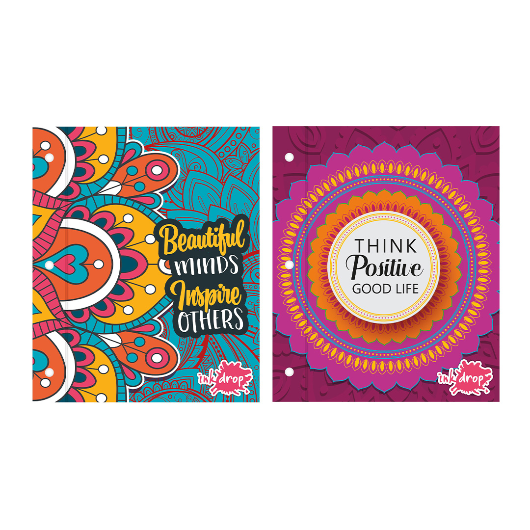  CARPETA ESCOLAR TAPA N3 INDROP MANDALAS