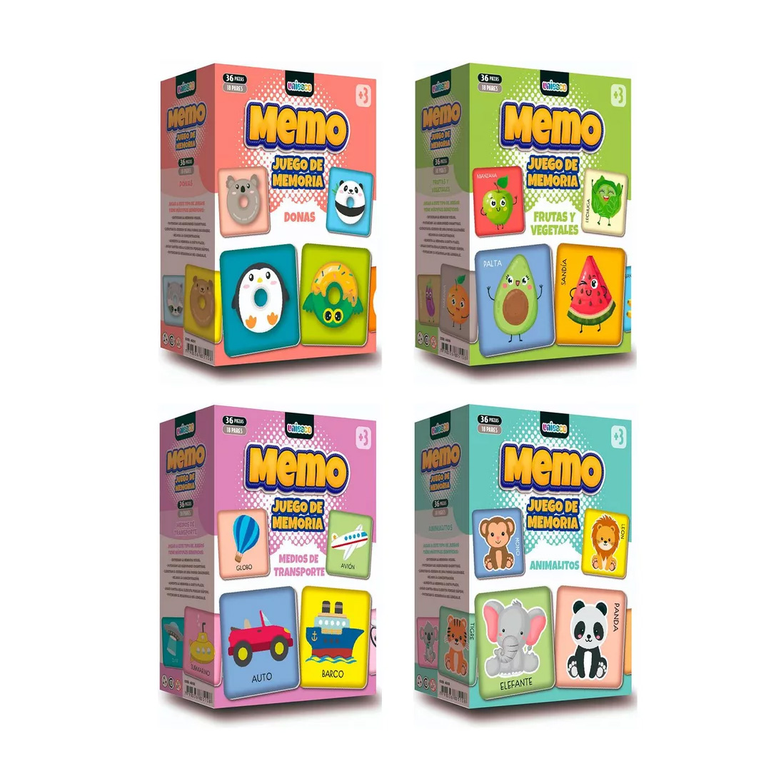  JUEGO UNIESCO MEMO SURTIDO