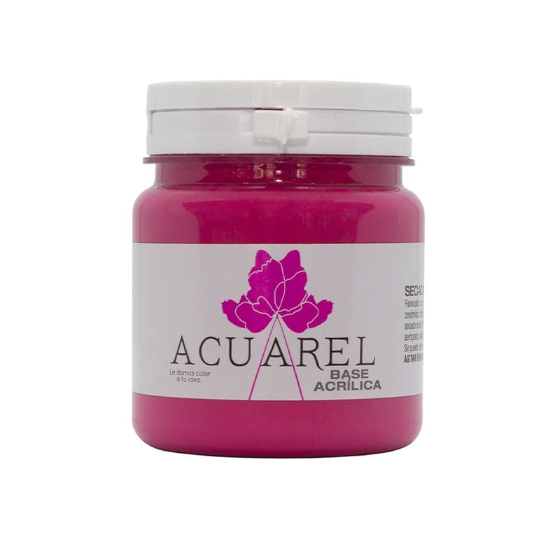  BASE ACRILICA ACUAREL 200CC ROSA CHICLE