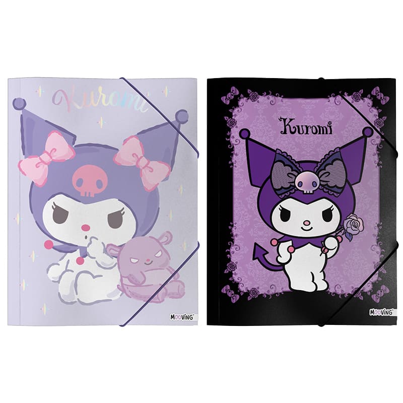  CARPETA 3 SOLAPAS OFICIO MOOVING KUROMI